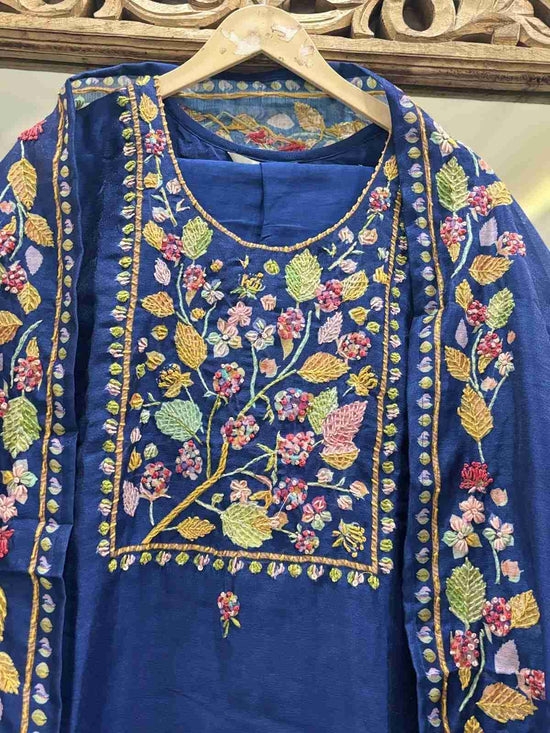 chanderi-hand-embroidered-straight-fit-suit-set-with-cotton-lining-navy-blue-2