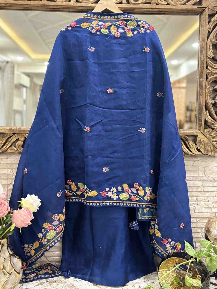 chanderi-hand-embroidered-straight-fit-suit-set-with-cotton-lining-navy-blue-4