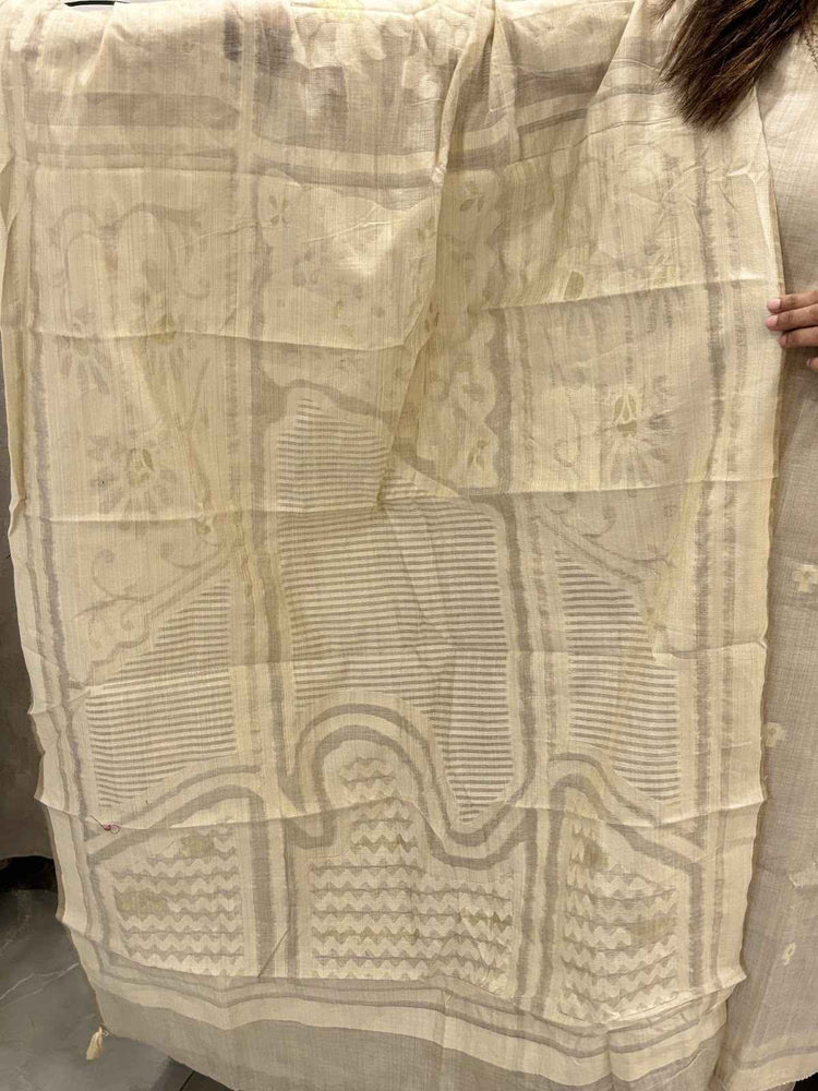 chanderi-jamdani-weave-straight-fit-suit-set-with-cotton-lining-cotton-pants-beige-5