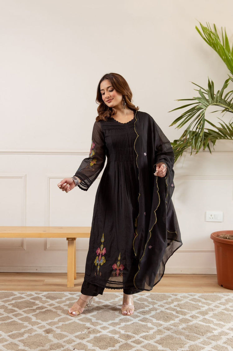 chanderi-net-a-line-embroidered-suit-set-black-2