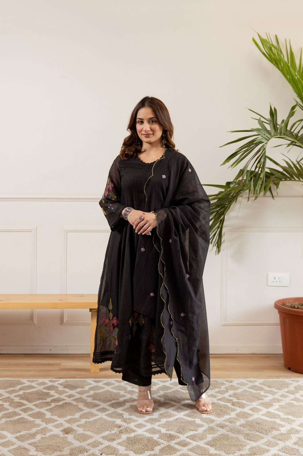 chanderi-net-a-line-embroidered-suit-set-black-3