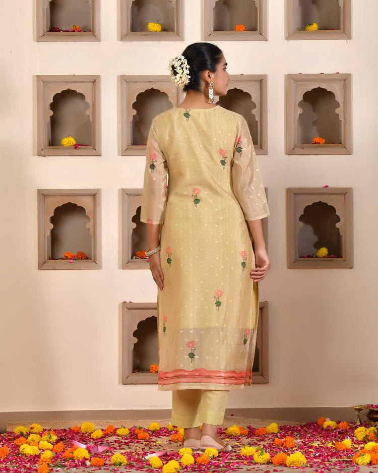 chanderi-pichwai-print-embroidered-straight-fit-suit-set-with-cotton-lining-patel-yellow-5