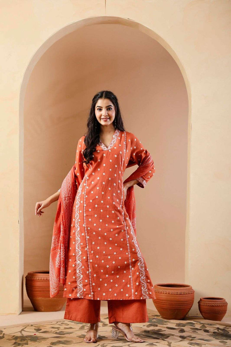cotton-slub-embroidered-suit-set-rust-4