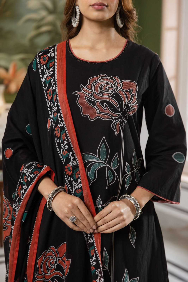 digital-print-a-line-suit-set-paired-with-polka-dot-palazzo-black-3