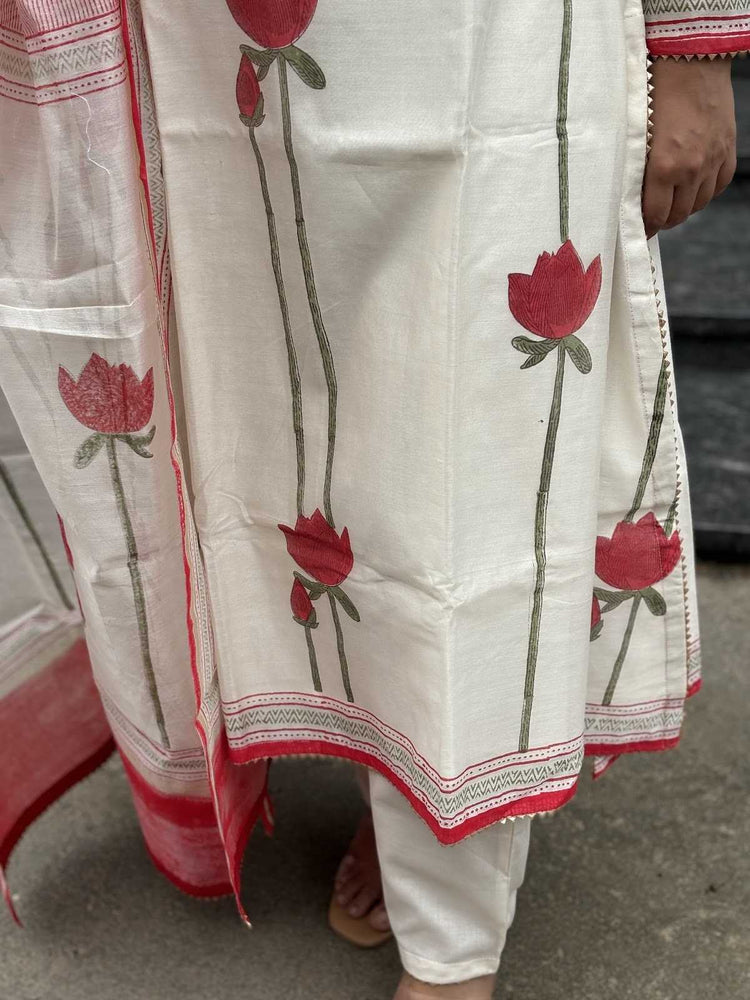 exclusive-chanderi-hand-block-print-a-line-suit-set-off-white-and-red-2