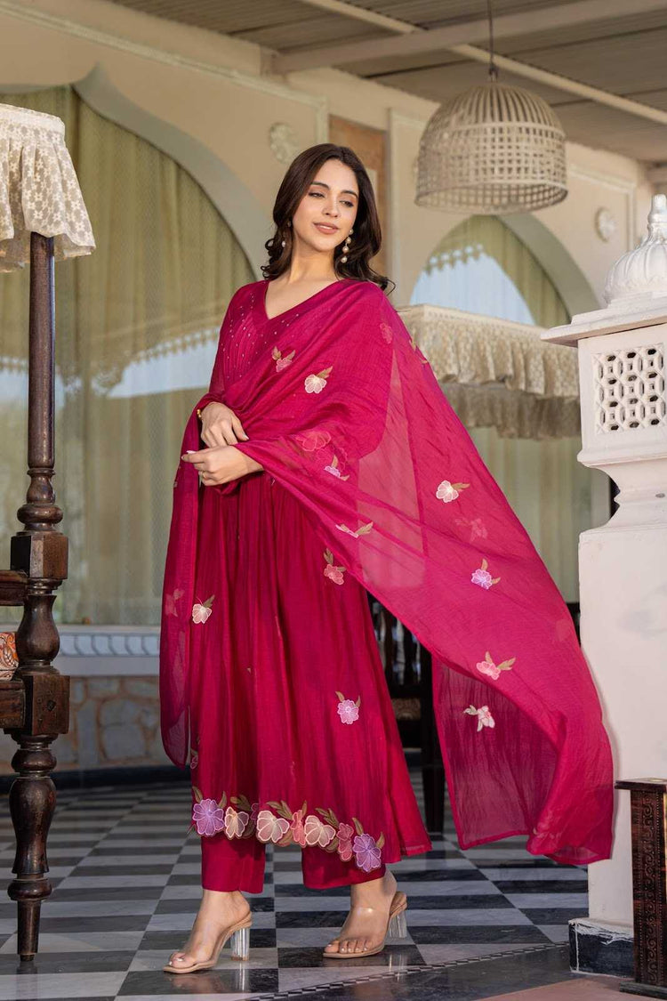 mul-chanderi-embroidered-suit-set-paired-with-organza-embroidered-dupatta-rani-3