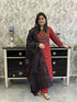 premium-cotton-fabric-hand-block-print-patch-work-embroidered-suit-set-paired-with-hand-block-mul-cotton-dupatta-maroon-1