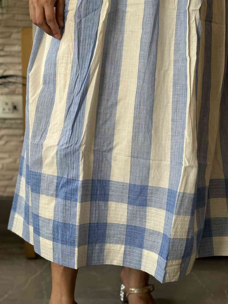 premium-soft-cotton-handloom-stripes-checks-dress-with-pockets-cotton-lining-blue-4