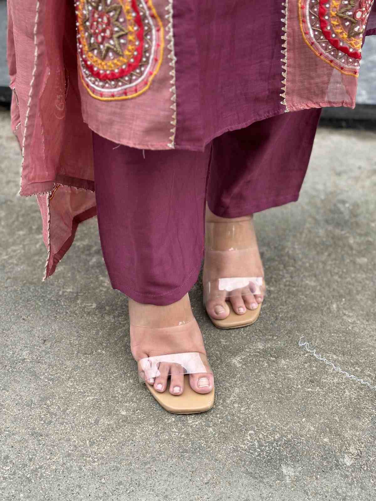 pure-bananas-mul-chanderi-hand-embroidered-a-line-suit-paired-with-hand-embroidered-mul-chanderi-dupatta-wine-4