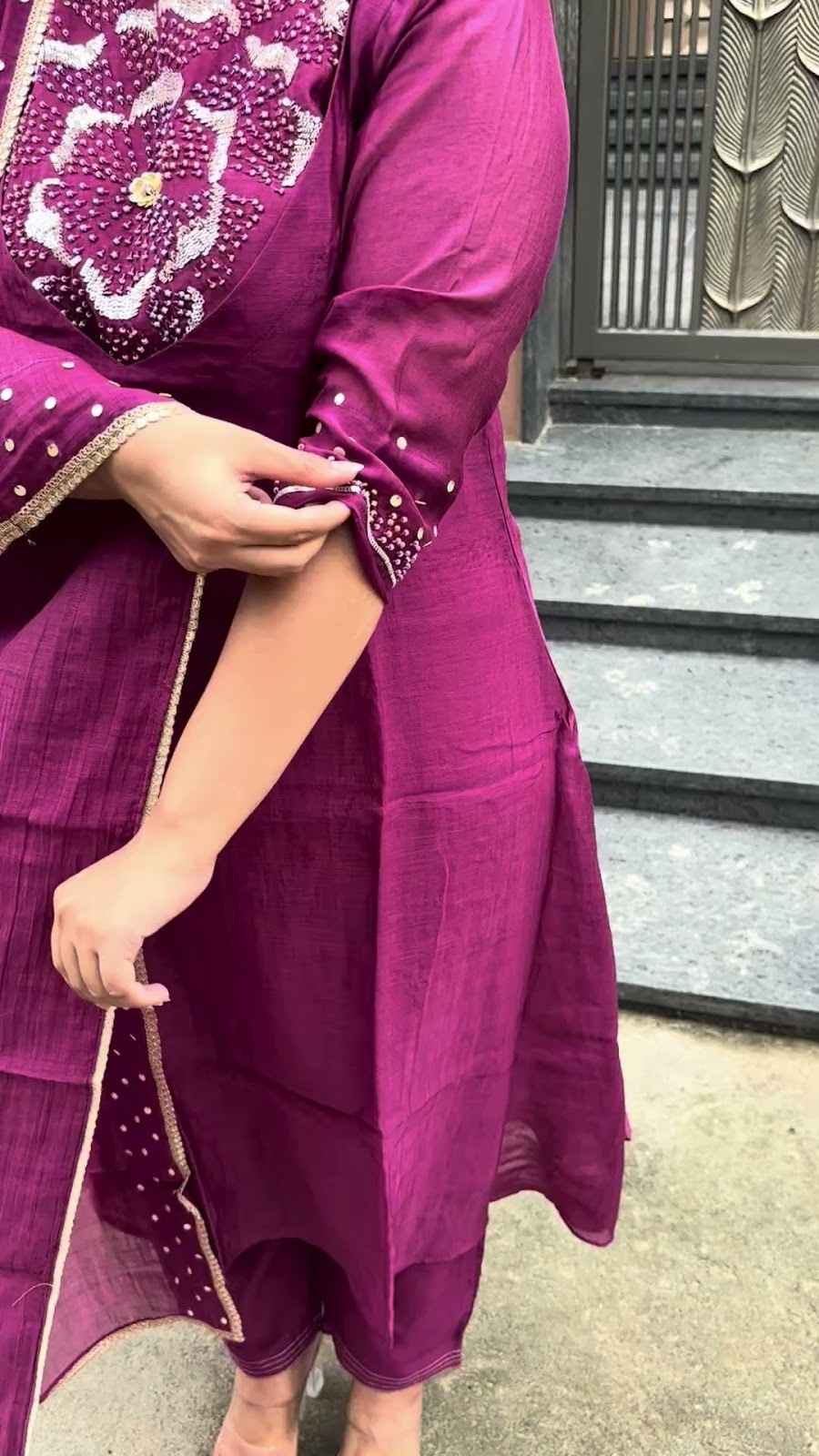 pure-bananas-mul-chanderi-hand-embroidered-a-line-suit-set-paired-with-mul-chanderi-embroidered-dupatta-wine-4