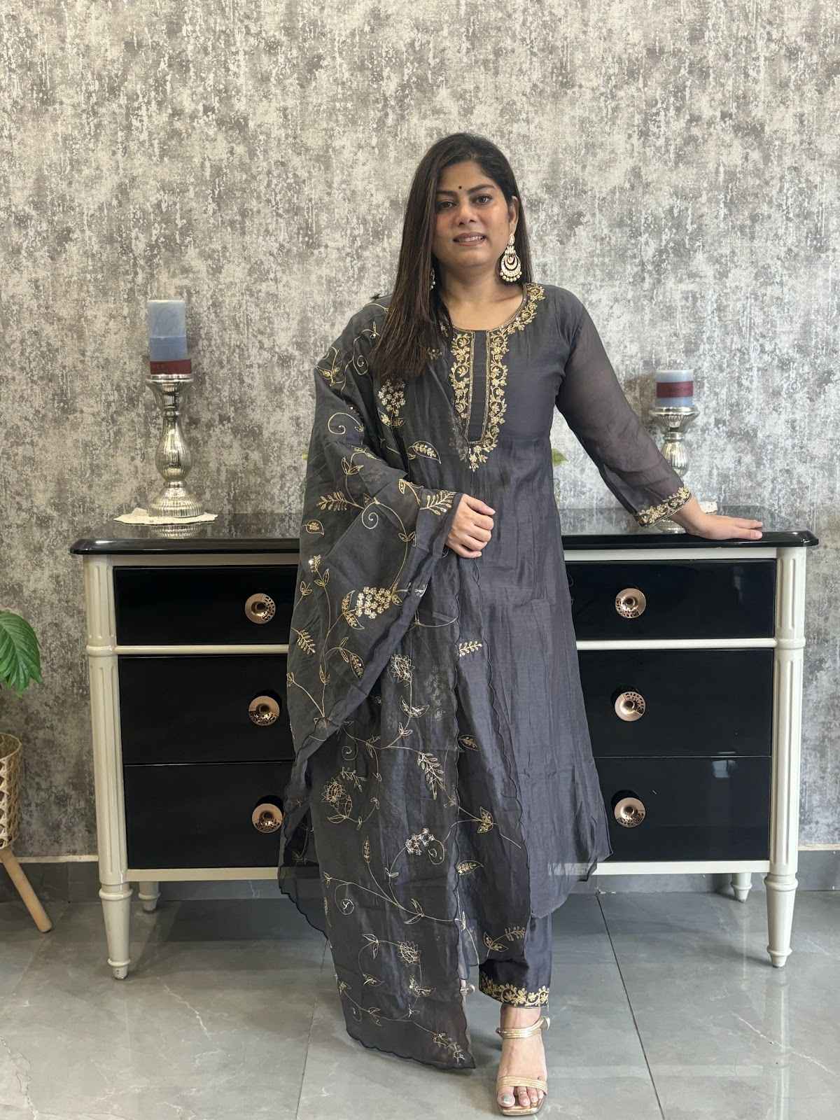pure-banaras-mul-chanderi-a-line-suit-set-paired-with-pure-mul-chanderi-embroidered-dupatta-dark-grey-1