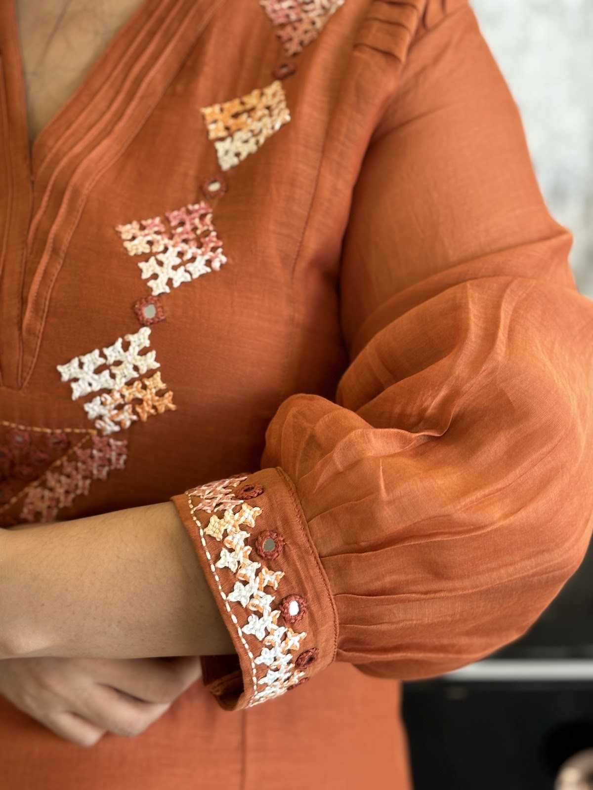pure-banaras-mul-chanderi-hand-embroidered-a-line-suit-set-rust-3