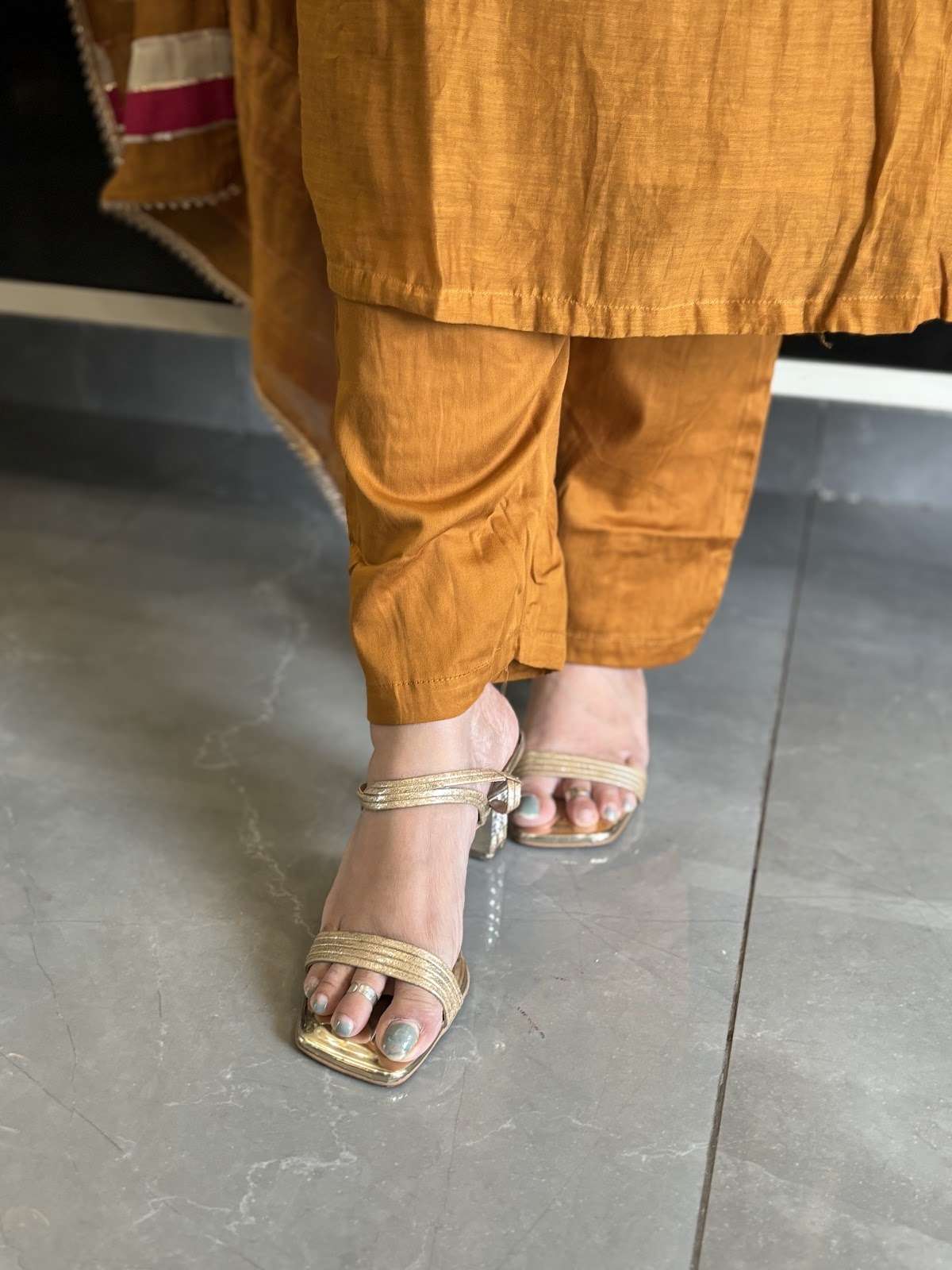 pure-banaras-mul-chanderi-hand-embroidered-suit-set-golden-brown-5