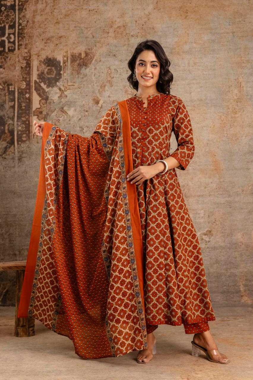 pure-cotton-a-line-suit-set-rust-3