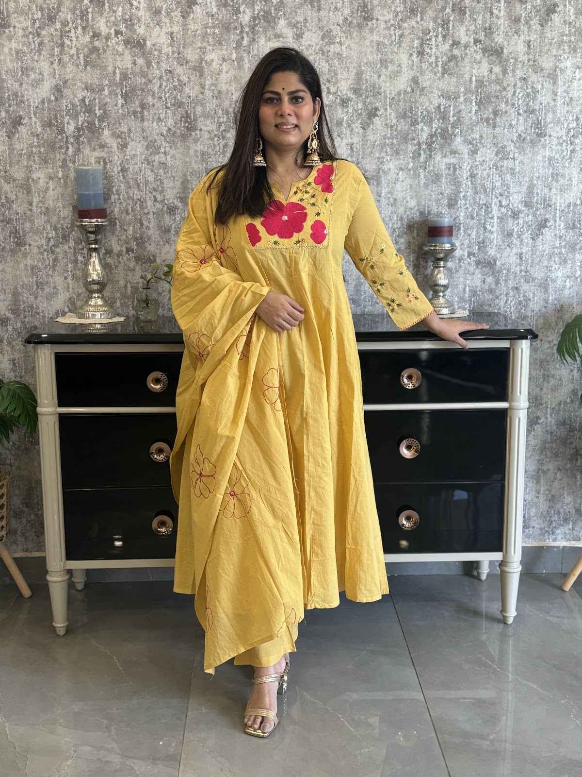 pure-cotton-anarkali-with-embroidered-back-dupatta-yellow-1