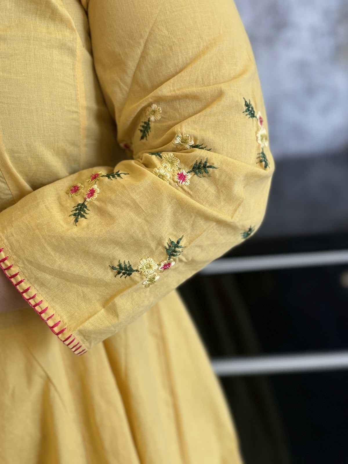 pure-cotton-anarkali-with-embroidered-back-dupatta-yellow-3