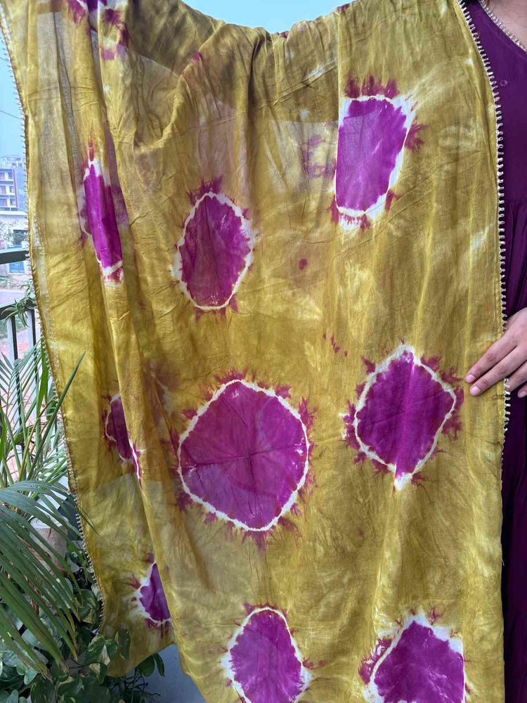 pure-cotton-angrakha-style-anarkali-with-shibori-print-cotton-dupatta-purple-4