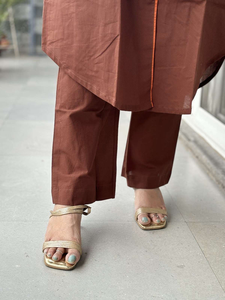 pure-cotton-apple-cut-block-pant-set-brown-4