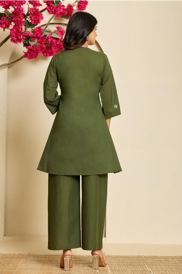pure-cotton-embroidered-a-line-co-ord-set-mehendi-green-3