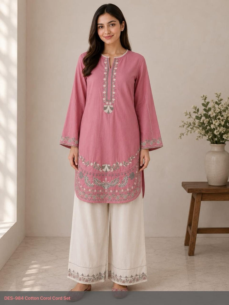 pure-cotton-embroidered-apple-cut-co-ord-set-with-embroidered-pants-pink-1