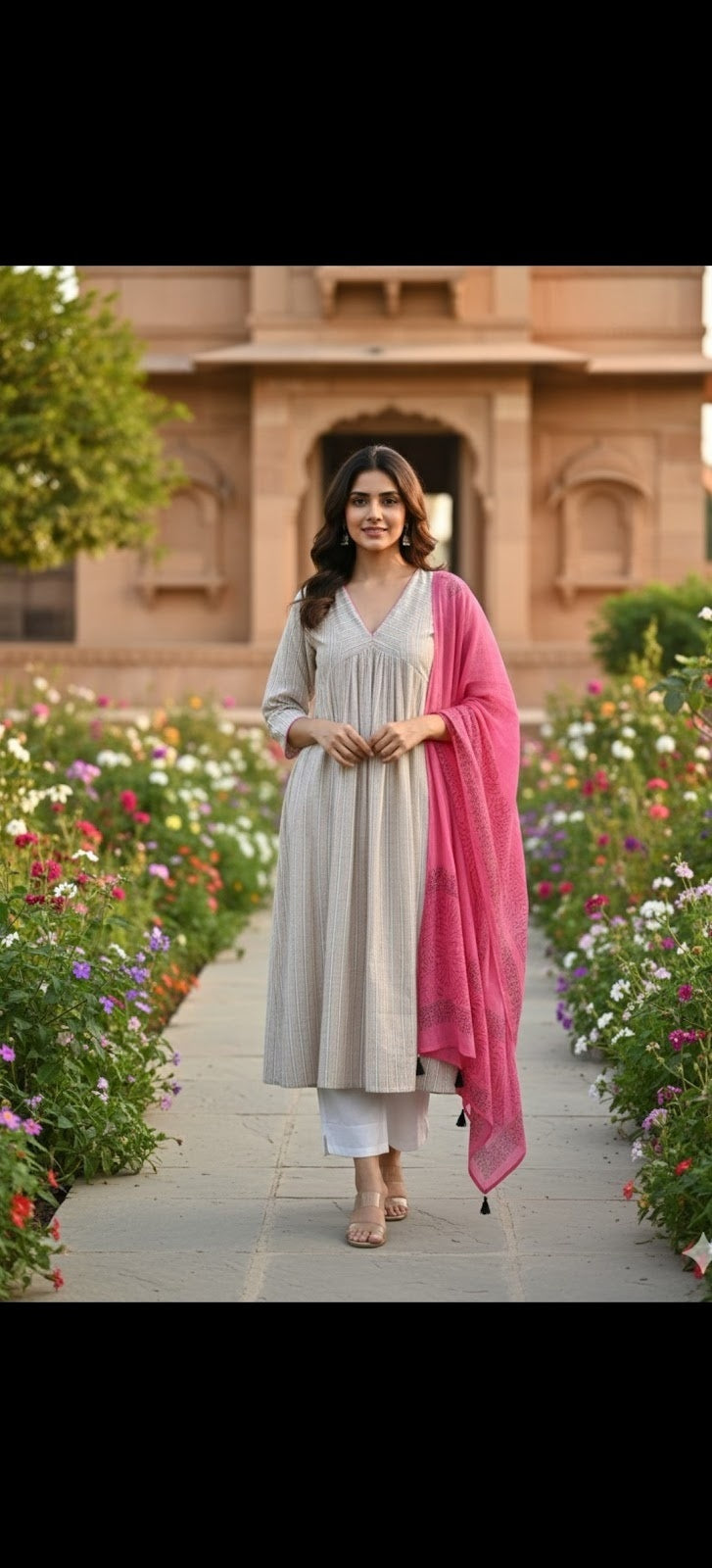 pure-cotton-embroidered-fabric-a-line-pant-set-with-block-print-soft-kota-dupatta-light-pink-1