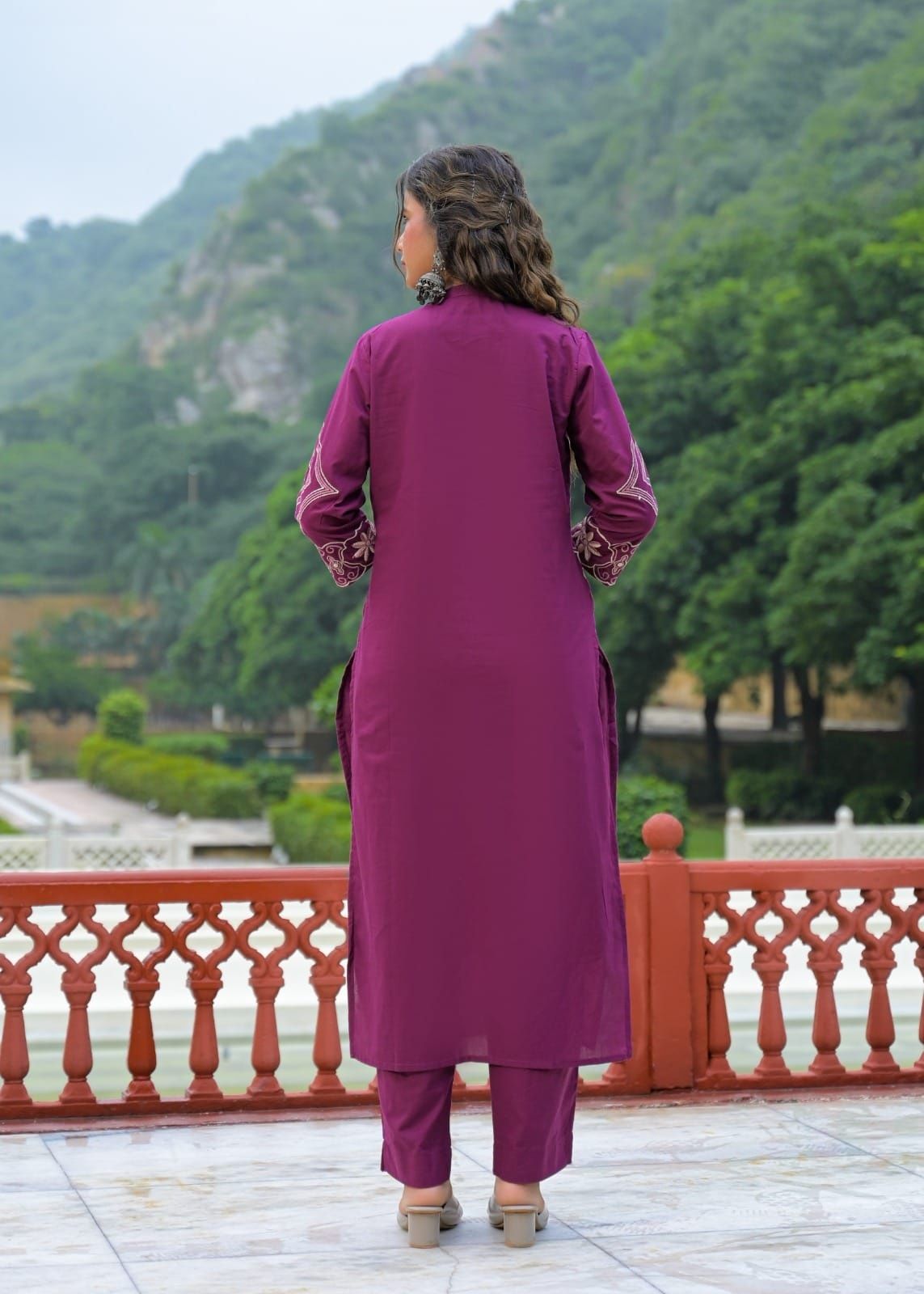 pure-cotton-embroidered-suit-set-wine-2