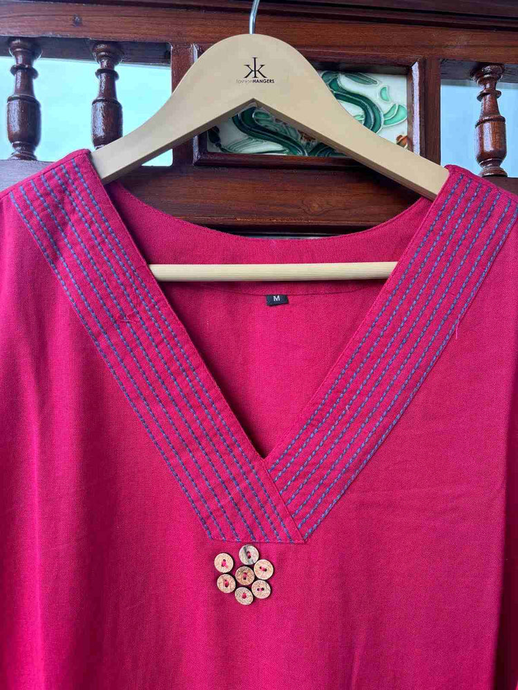 pure-cotton-flex-pant-set-with-ajrakh-patch-red-2