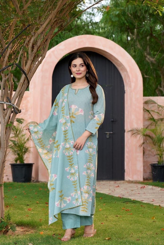 pure-cotton-floral-print-suit-set-paired-with-cotton-digital-print-dupatta-sea-green-2
