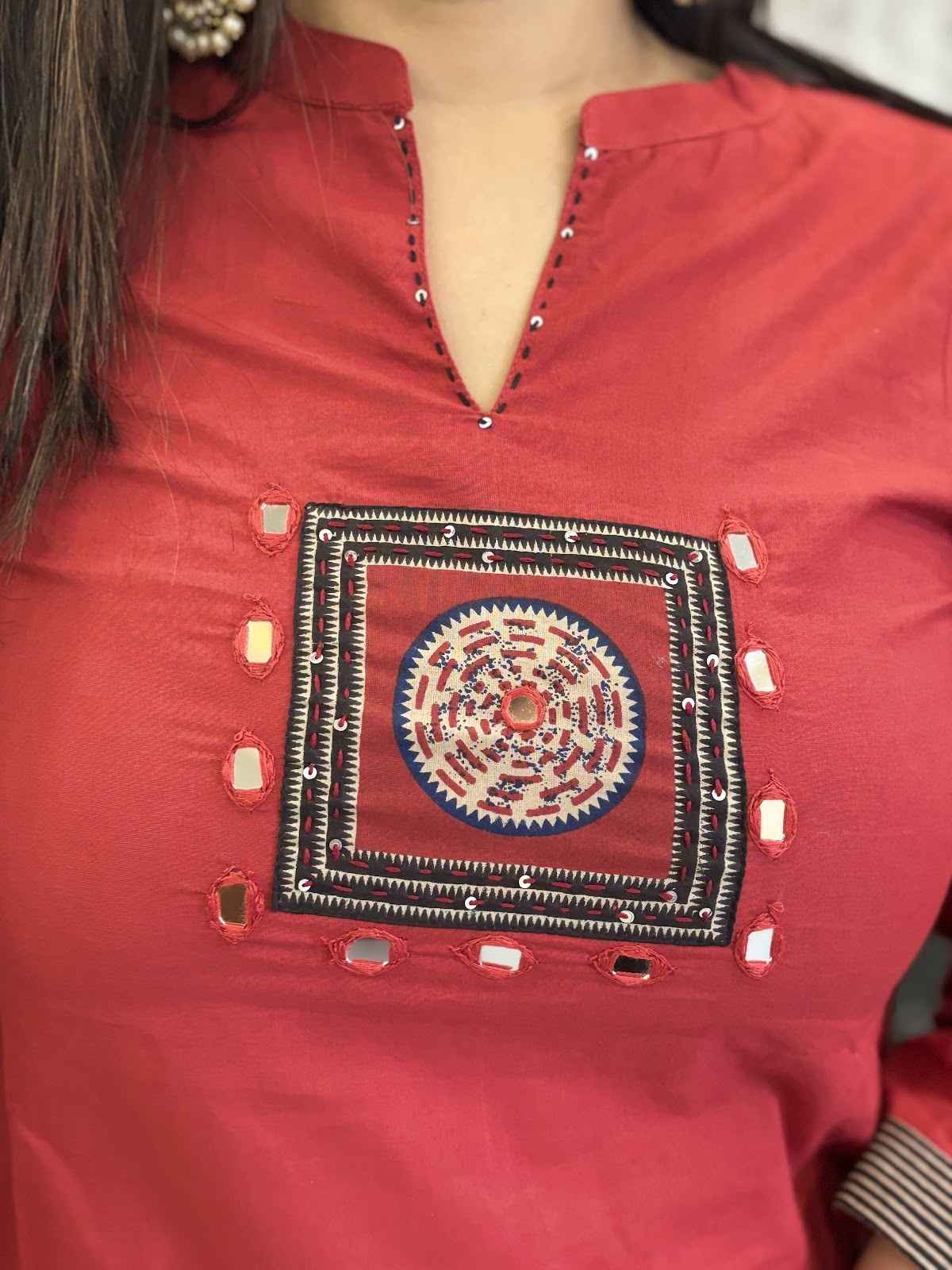 pure-cotton-mirror-work-straight-suit-set-maroon-2