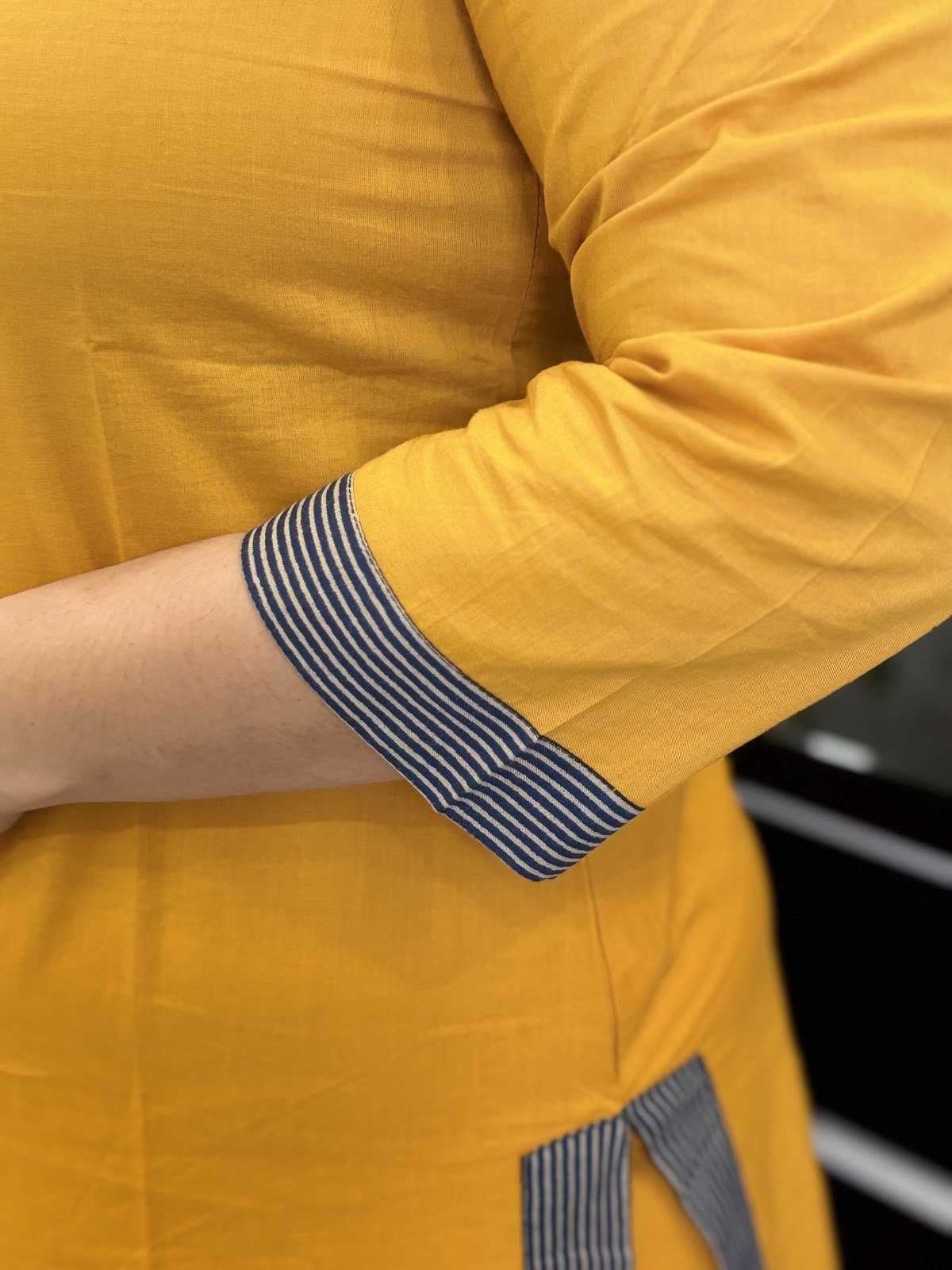 pure-cotton-mirror-work-straight-suit-set-orangish-yellow-3