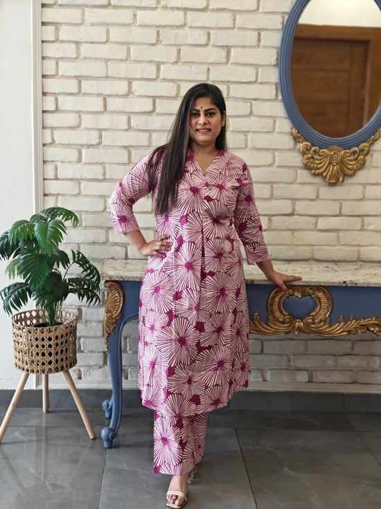 Pure Cotton Printed Pant Set