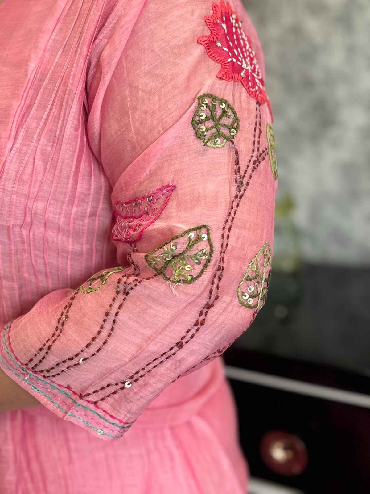 pure-mul-chanderi-applique-kantha-work-short-kurta-suit-set-paired-with-palazzo-chanderi-dupatta-pink-3