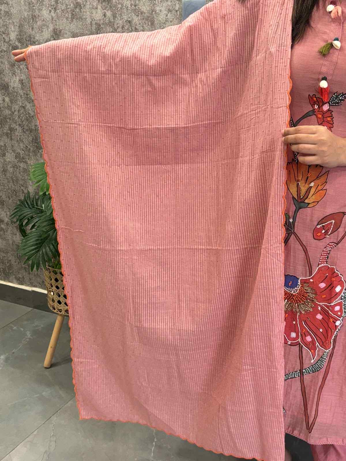 pure-mul-chanderi-hand-brush-painted-hand-embroidered-a-line-suit-set-peach-3