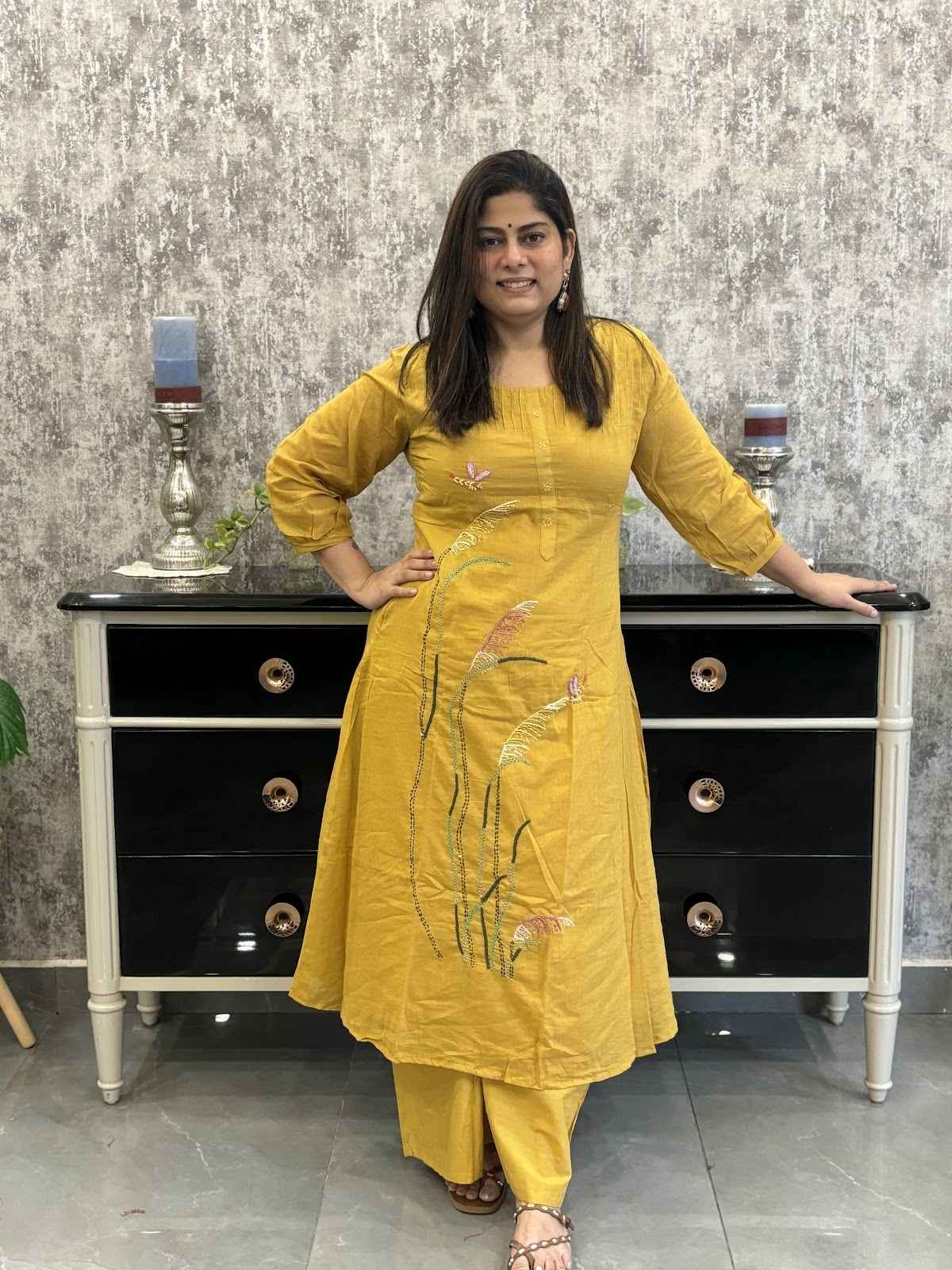 pure-mul-cotton-embroidered-a-line-pant-set-with-lining-mustard-1