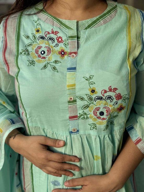 pure-mul-cotton-embroidered-jamdani-print-suit-set-with-lining-sky-blue-2