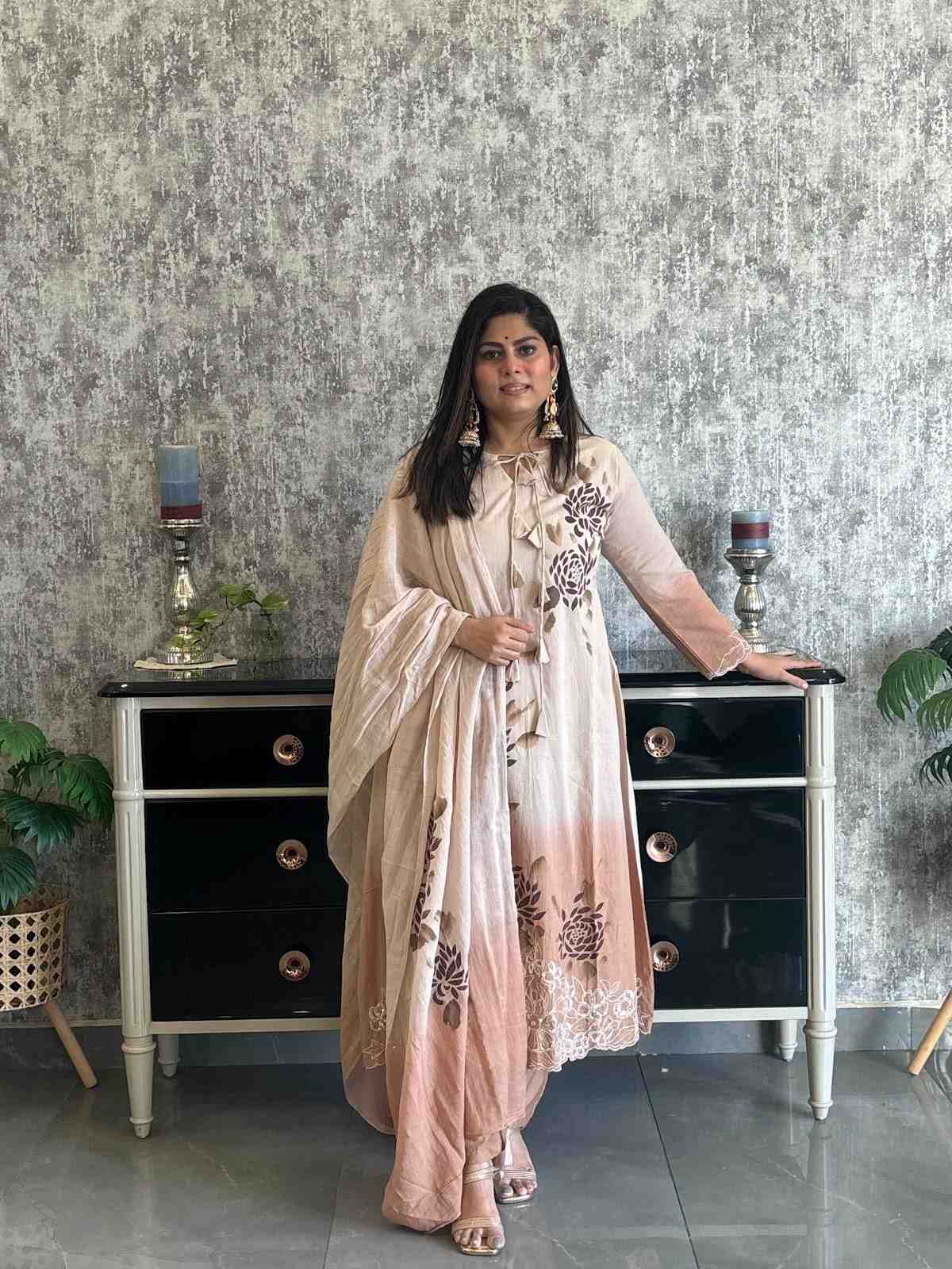 pure-mul-cotton-hand-painted-hand-embroidered-a-line-suit-set-light-brown-1