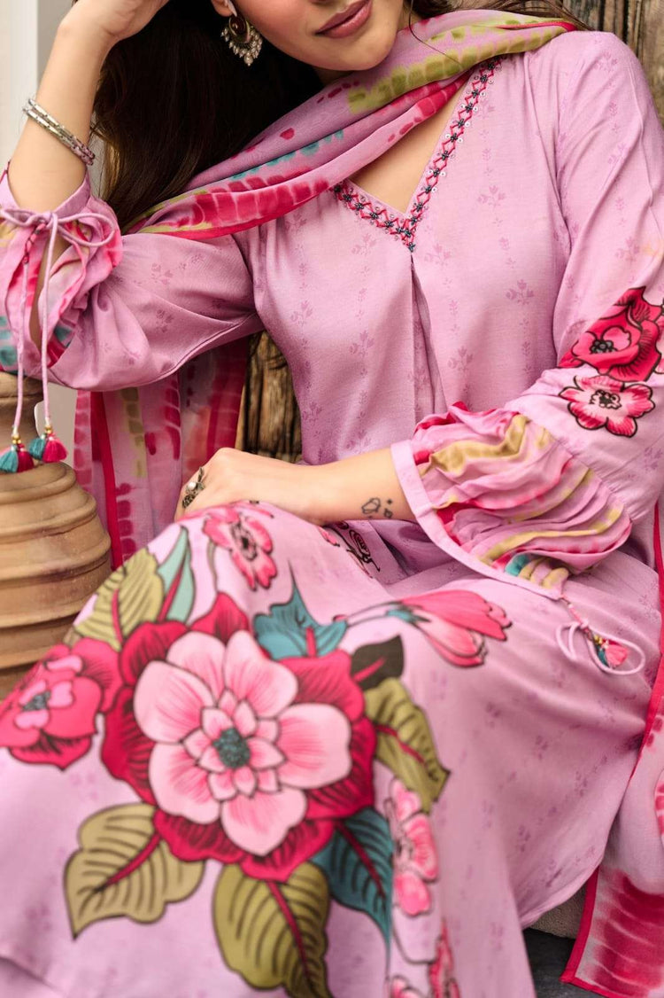 pure-muslin-digital-print-a-line-suit-set-paired-with-pure-viscose-organza-shibori-print-dupatta-pink-3