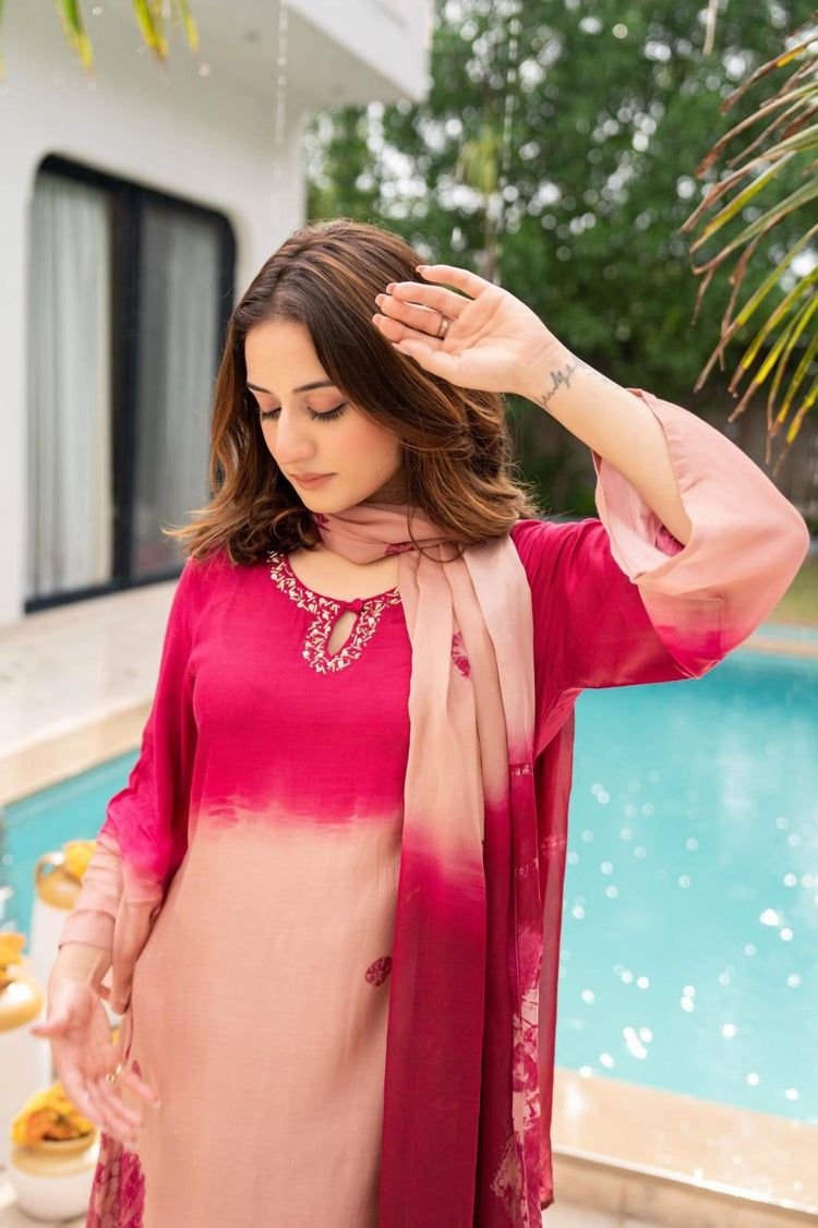 pure-muslin-shibori-print-a-line-suit-set-paired-with-viscose-organza-shibori-print-dupatta-rani-2