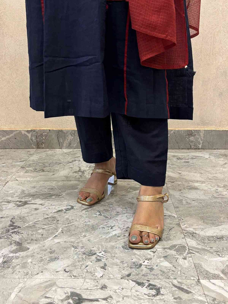 pure-slub-cotton-panelled-a-line-suit-set-paired-with-ombre-shade-kota-doria-dupatta-navy-blue-5