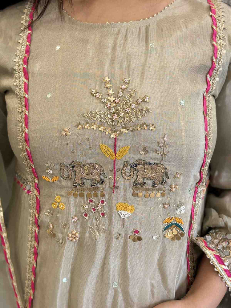 pure-tissue-chanderi-hand-embroidered-a-line-suit-set-paired-with-organza-dupatta-pista-green-2
