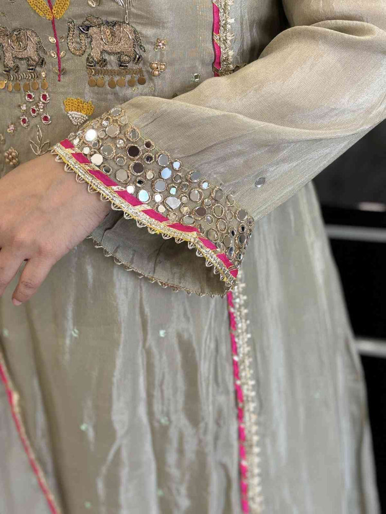 pure-tissue-chanderi-hand-embroidered-a-line-suit-set-paired-with-organza-dupatta-pista-green-3