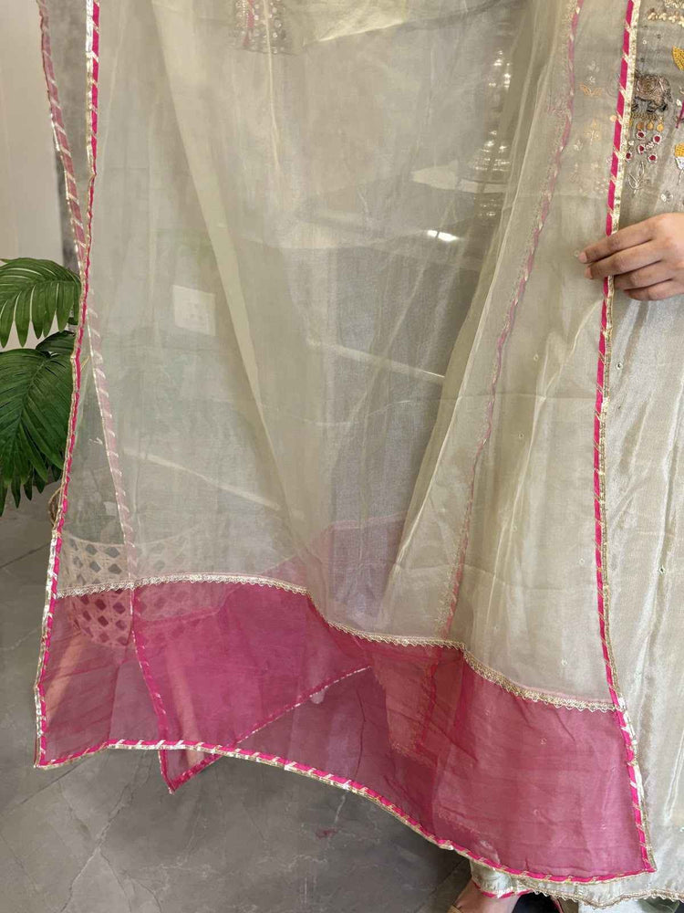 pure-tissue-chanderi-hand-embroidered-a-line-suit-set-paired-with-organza-dupatta-pista-green-5