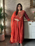 banaras-mul-chanderi-hand-embroidered-a-line-block-suit-set-with-mul-cotton-lining-rust-1
