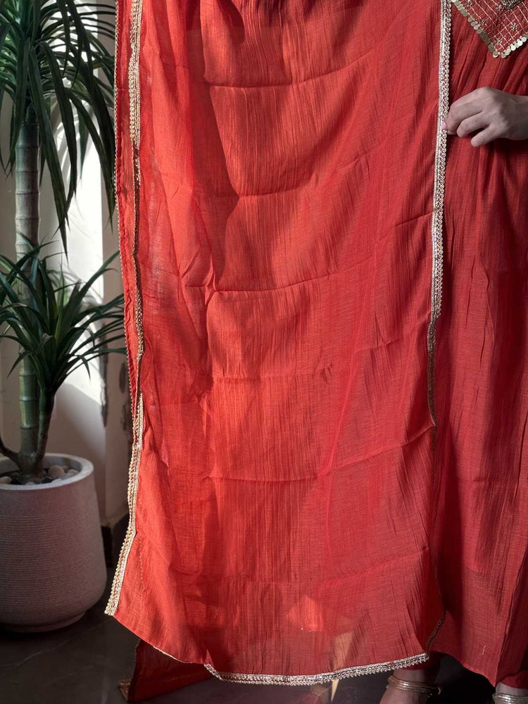 banaras-mul-chanderi-hand-embroidered-a-line-block-suit-set-with-mul-cotton-lining-rust-3