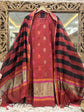 banarsi-silk-jamdani-a-line-suit-set-with-cotton-lining-paired-with-silk-striped-dupatta-maroon-1