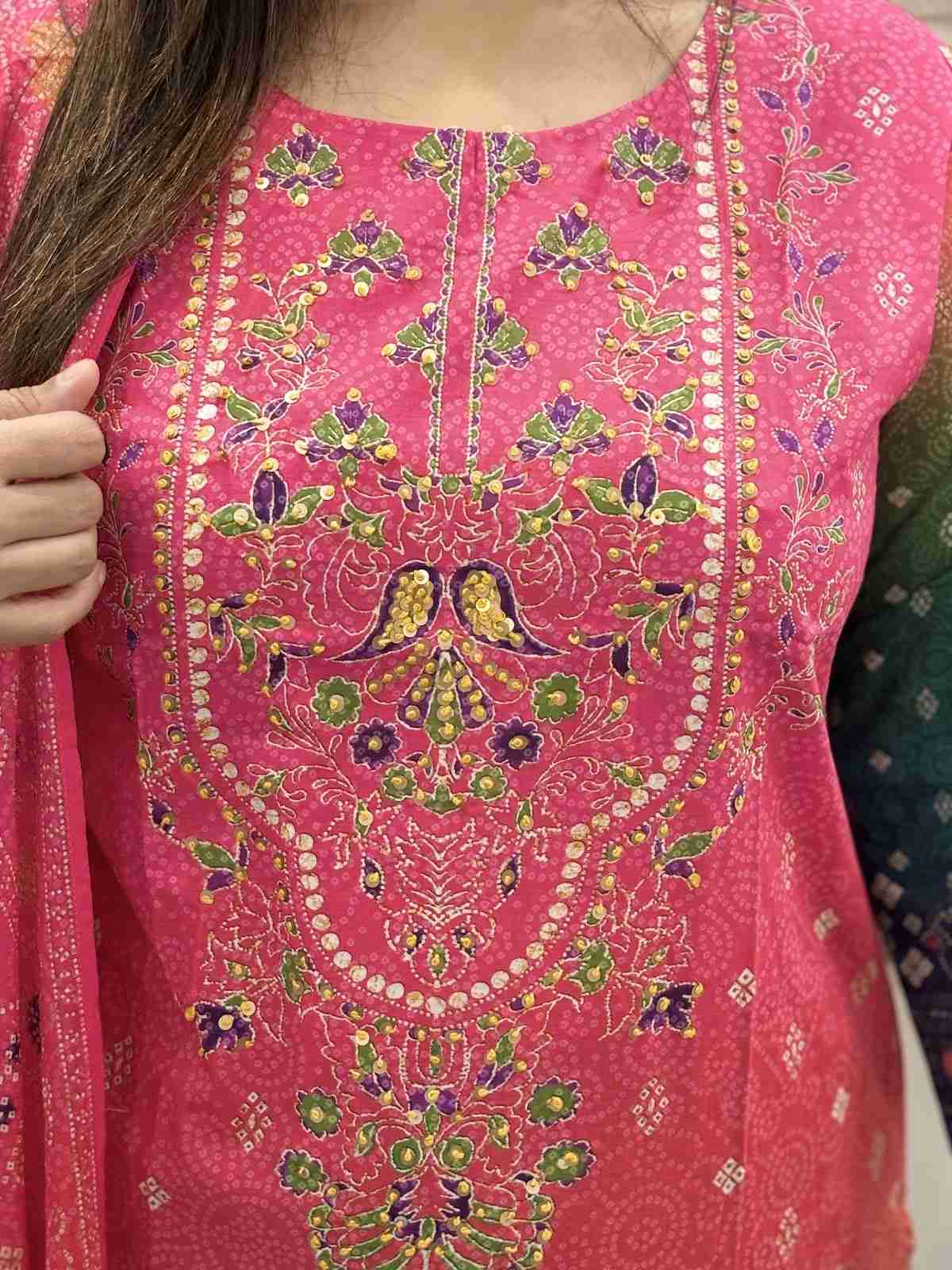 bandhni-print-ombre-shade-knot-work-cotton-straight-fit-suit-set-rani-3