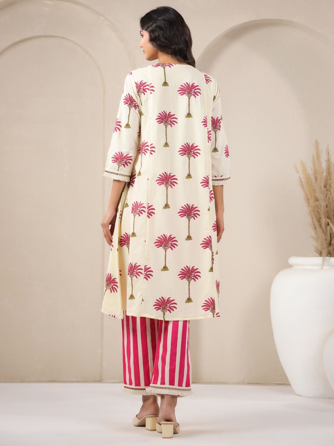 block-print-premium-a-line-kurta-with-stitched-lining-paired-with-striped-pants-pink-5
