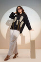 Brush Paint Cotton Oversized Shirt