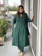 cambric-cotton-a-line-suit-set-with-embroidered-pockets-back-bottle-green-1