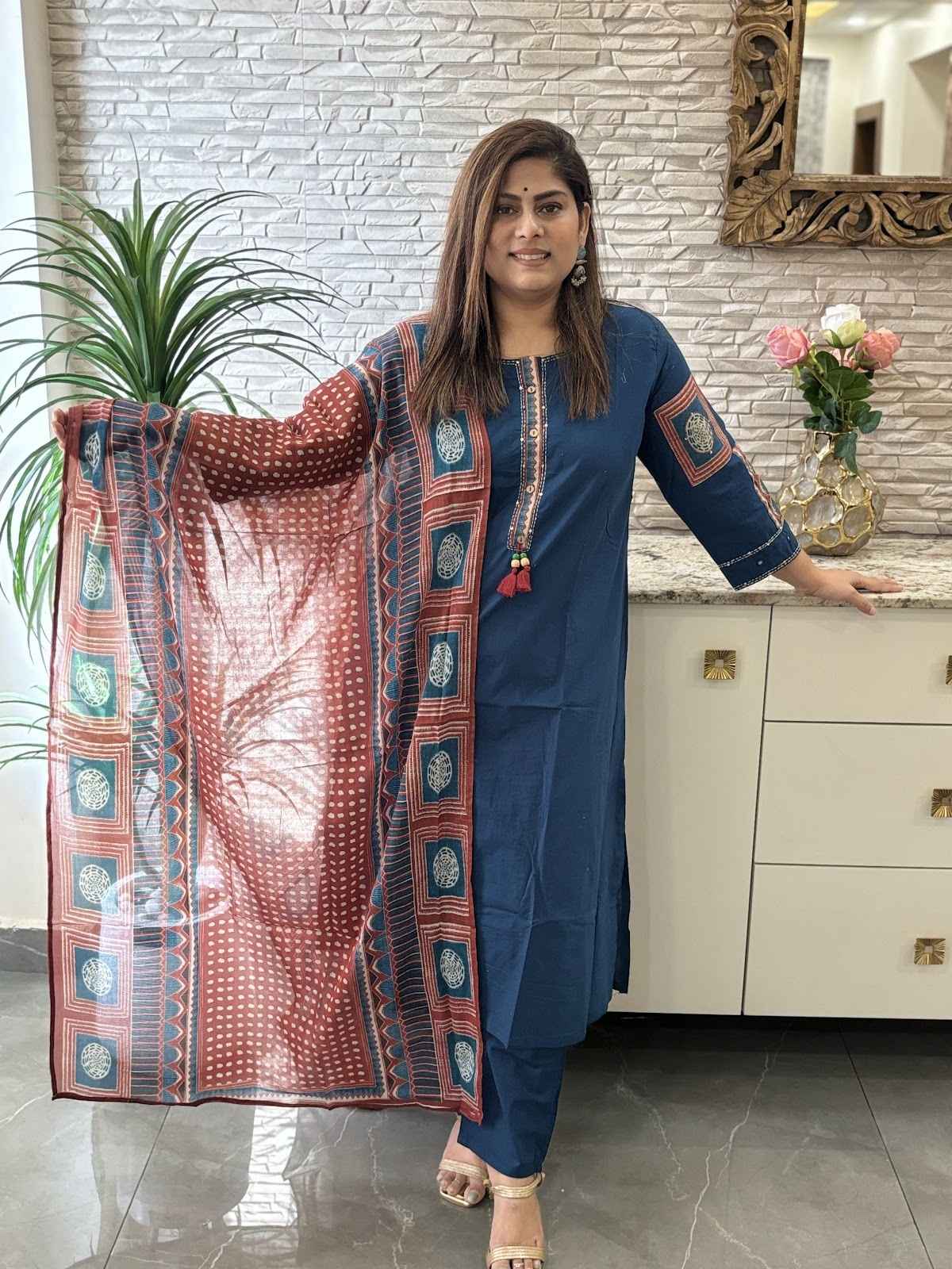 cambric-cotton-applique-mirror-work-suit-set-paired-with-digital-print-dupatta-indigo-blue-2